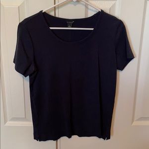 Ann Taylor Navy Top M